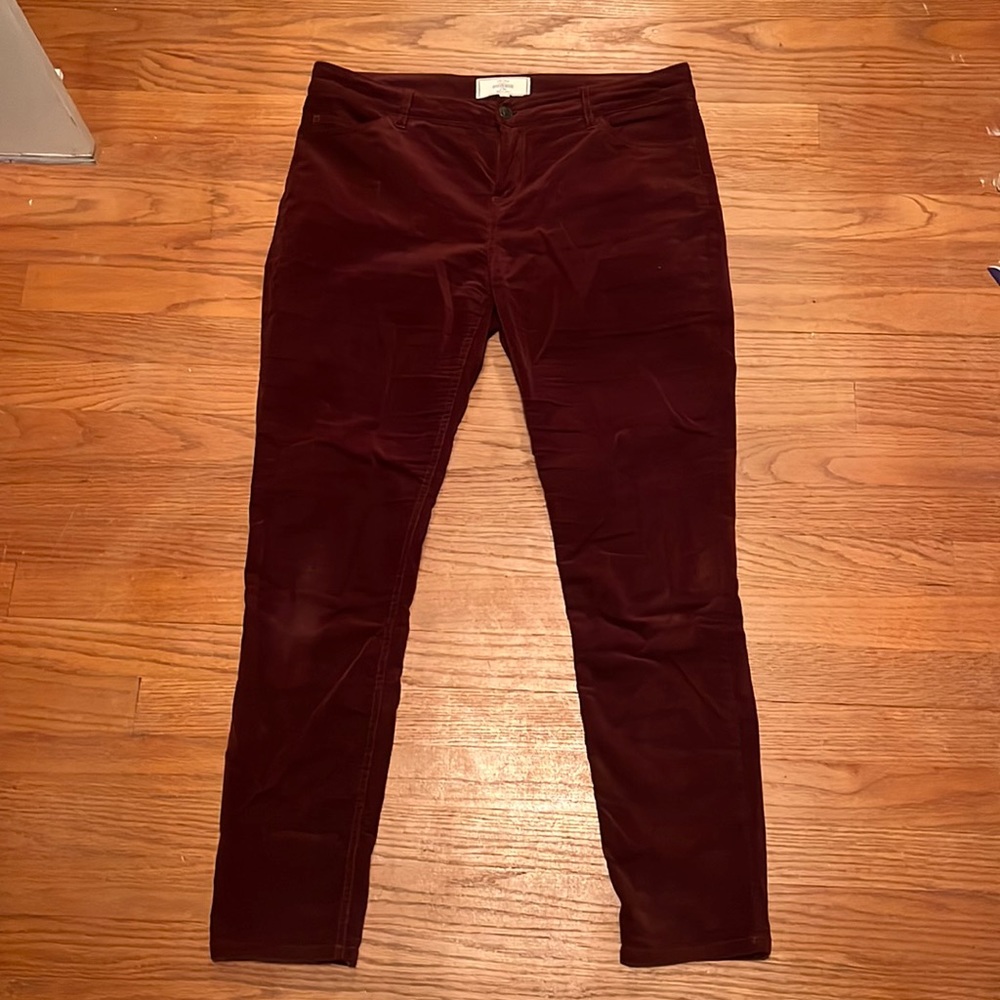 FatFace Burgundy pants